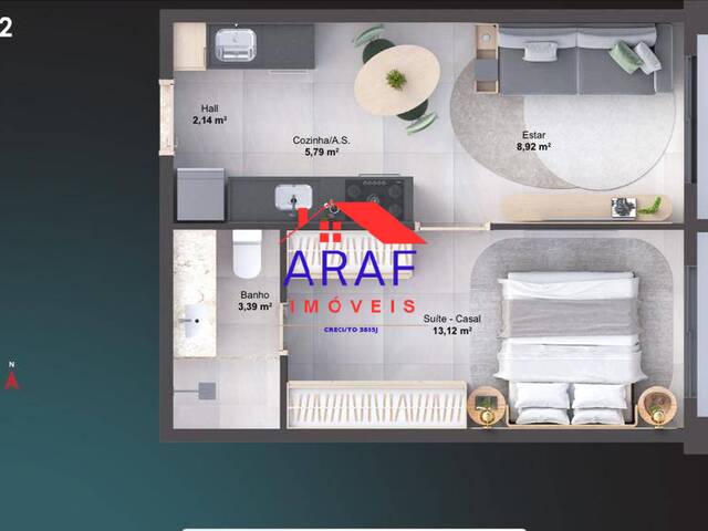 #175 - Apartamento para Venda em Palmas - TO - 2